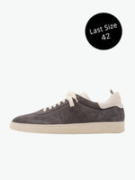 Officine Creative Kombo Grey Suede Leather Sneakers | The Project Garments - Last Size