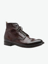 Officine Creative Anatomia 13 Dark Brown Leather Ankle Boots | The Project Garments - B