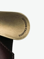 Officine Creative Keyring Shoe Horn Dark Brown | The Project Garments - D