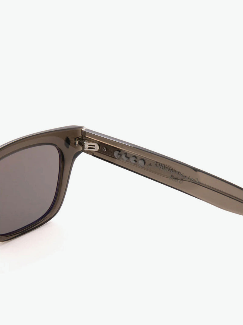 Officine Generale X GLCO Sunglasses Black Glass