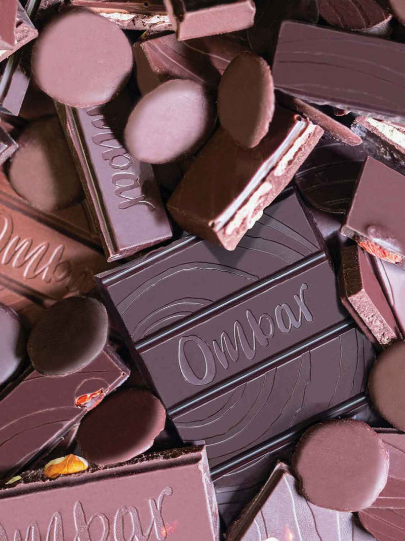 Ombar Strawberry Mylk Chocolate Bar | D