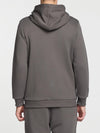 Organic Cotton-Jersey Hoodie Moonrock Grey | D