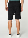 Organic Cotton Jersey Sweatshorts Black | D