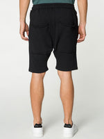 Organic Cotton Jersey Sweatshorts Black | D