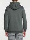 Organic Cotton Zip Up Hoodie Khaki | D