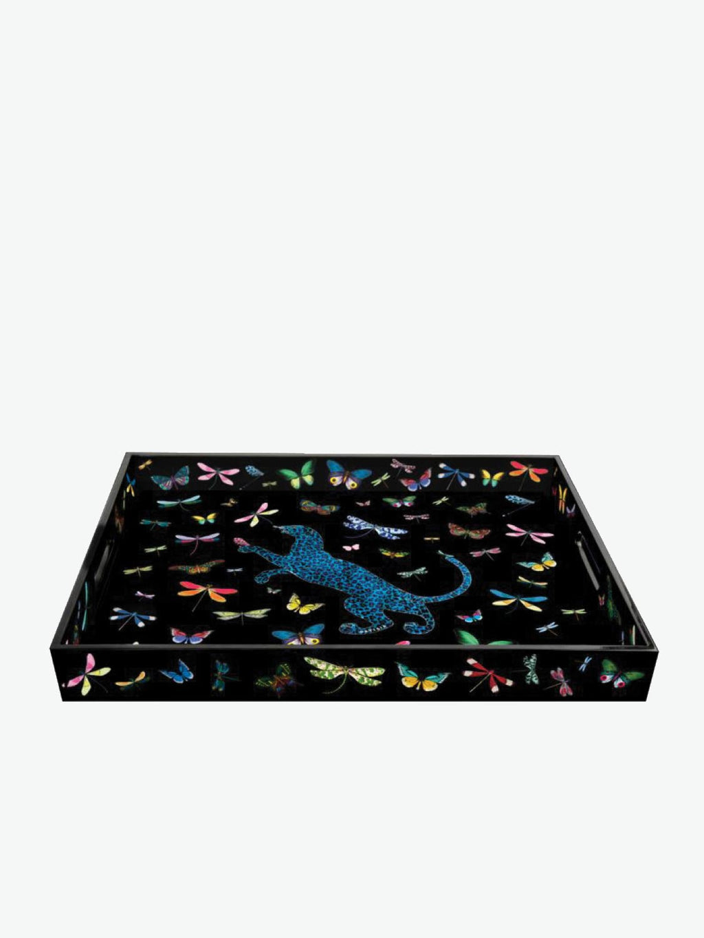 Hand-Made Lacquer Tray Butterfly