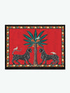 Ortigia Sicilia Hand-Made Lacquer Tray Red Mosaico | The Project Garments - A