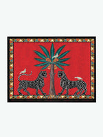 Ortigia Sicilia Hand-Made Lacquer Tray Red Mosaico | The Project Garments - A