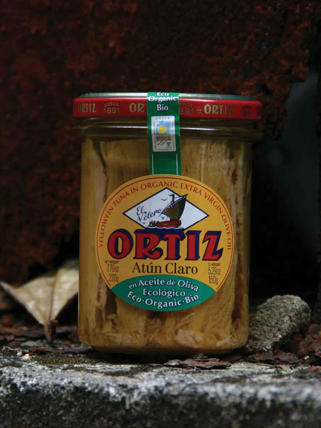 Ortiz Yellowfin Tuna In Organic Extra Virgin Olive Oil