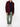 Oversized Shawl Collar Wool Blend Cardigan Burgundy | E