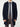 Oversized Shawl Collar Wool Blend Cardigan Midnight Blue
