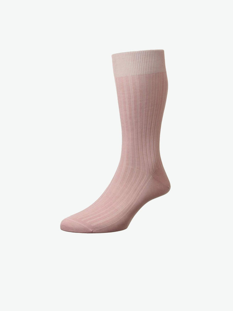 Pantherella Danvers Socks Dusky Pink | The Project Garments - C