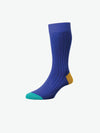 Pantherella Portobello Socks Ultramarine Blue | The Project Garments - C
