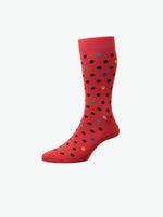 Pantherella Somerford Socks Chilli Red | The Project Garments - A