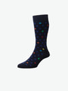 Pantherella Somerford Socks Navy | The Project Garments - A
