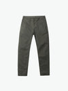 Regular Fit Cotton Blend Garment Washed Chino Pants Khaki | A