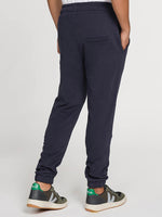 Regular Fit Cotton Sweatpants Navy Blue | C