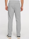 Regular Fit Cotton Drawstring Sweatpants Melange Grey | C