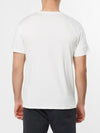 Roll Sleeve Crew Neck T-Shirt Cream | D