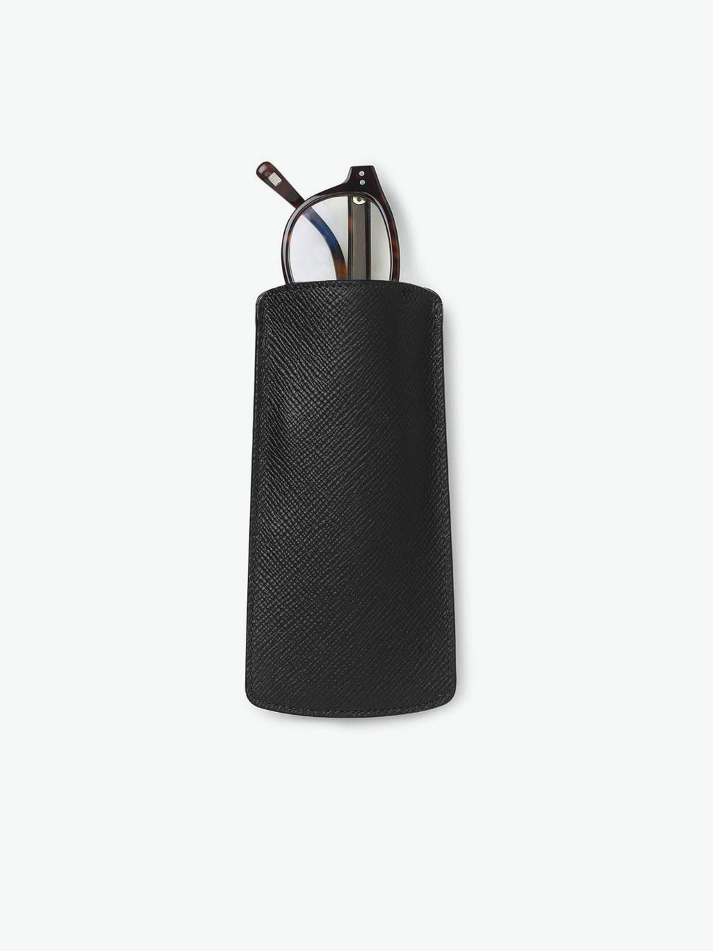 Smythson Cross-Grain Leather Glasses Case | A