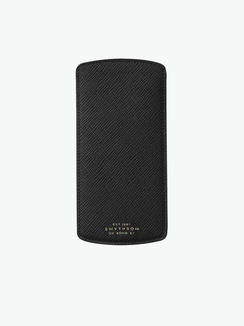 Smythson Cross-Grain Leather Glasses Case | B