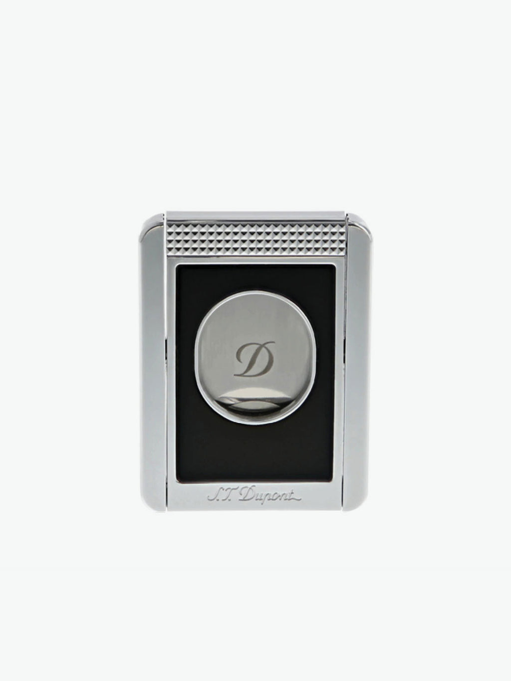 S.T. Dupont Black Chrome Cigar Cutter Stand