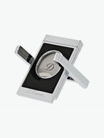 S.T. Dupont Cigar Cut Stand Black Chrome | C