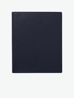 Smythson Panama Cross-Grain Leather A4 Writing Folder Navy | A