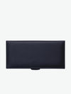 Panama Cross-Grain Cufflink Box Navy