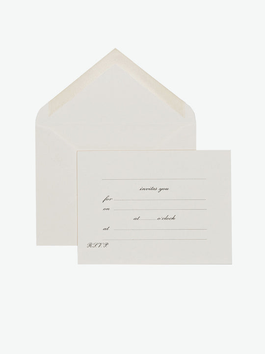 Smythson Invites You Invitation Cards | A