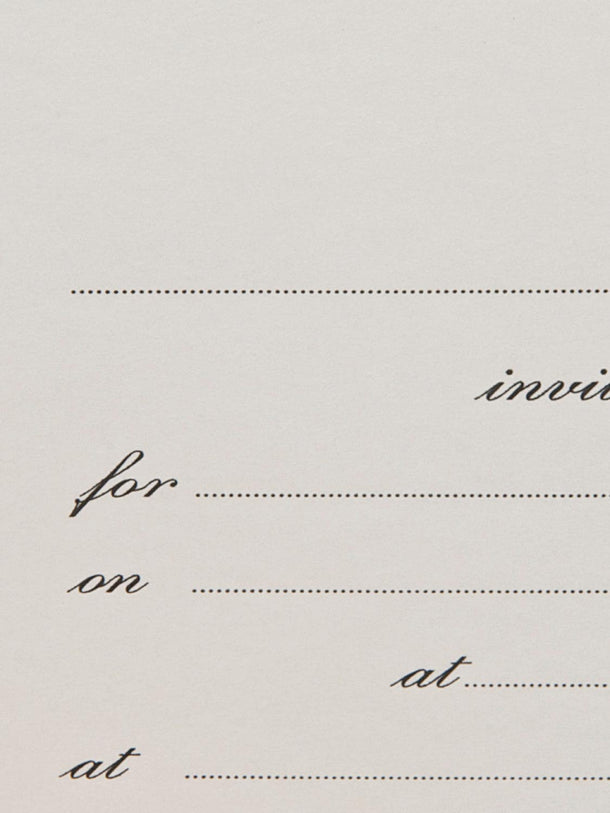 Smythson Invites You Invitation Cards
