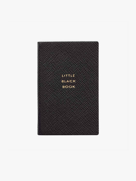 Smythson Little Black Telephone And Address Book