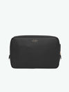 Smythson Organiser Tech Pouch in Panama Black