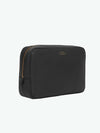 Smythson Organiser Tech Pouch in Panama Black