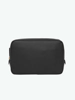 Smythson Organiser Tech Pouch in Panama Black