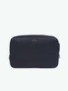 Smythson Organiser Tech Pouch in Panama Navy