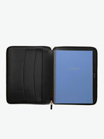 Smythson Panama Cross-Grain Leather A4 Zip Writing Folder | B