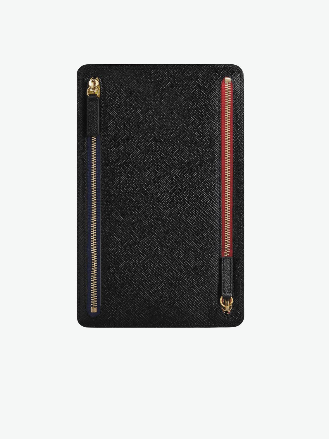 Smythson Zip Currency Case in Panama