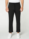 Stretch-Cotton Slim-Fit Drawstring Trousers Black | B