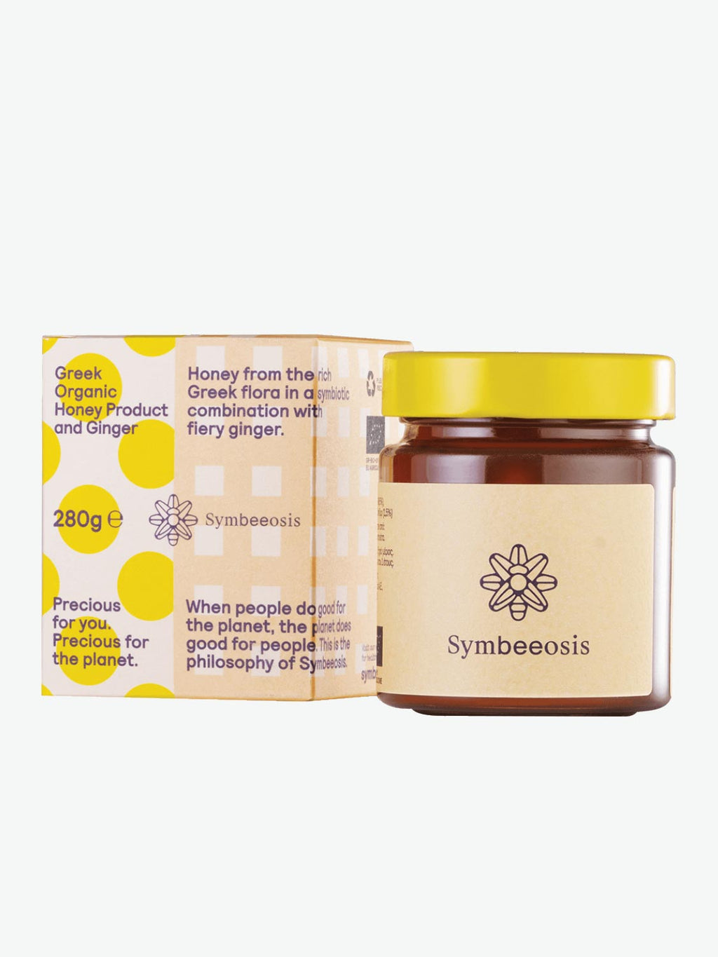 Symbeeosis Greek Organic Honey and Ginger