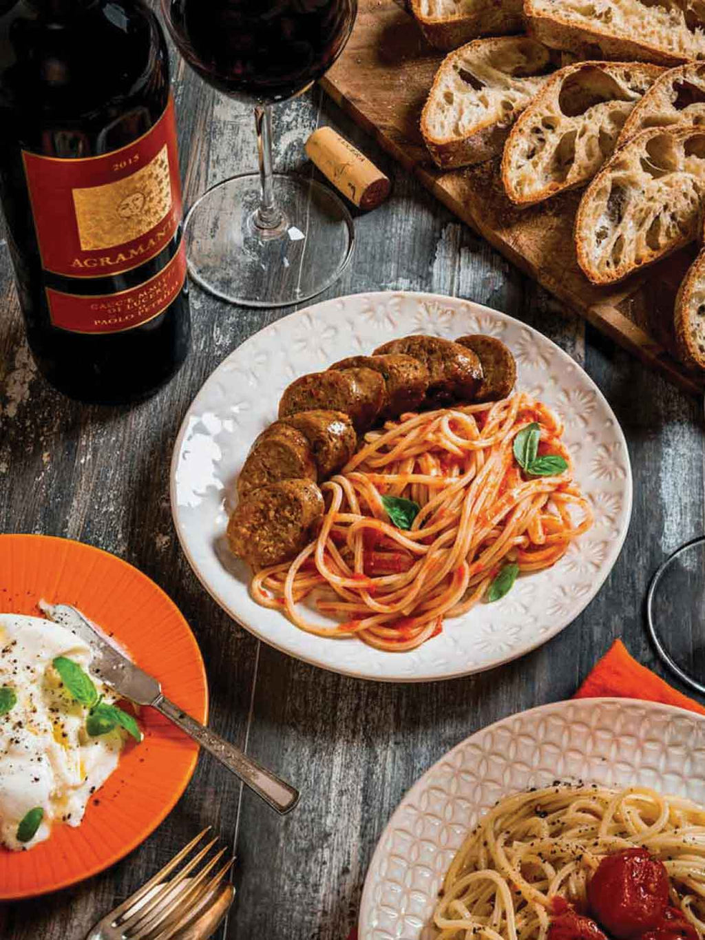 Tartuflanghe Sausage And Barolo Wine Sauce | B