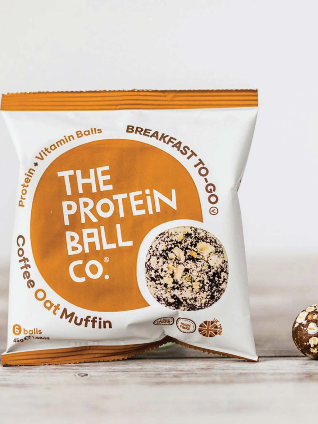 The Protein Ball Co Coffee Oat Muffin Protein Balls ~ B
