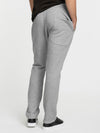 Tapered Loose-Fit Organic Cotton Sweatpants Melange Grey | D