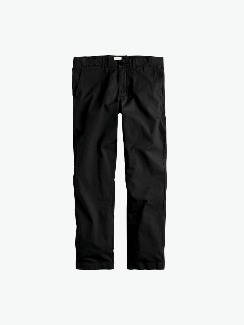The Project Garments Regular Fit Cotton Blend Garment Washed Chino Pants Black
