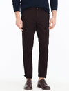 Regular Fit Cotton Blend Garment Washed Chino Pants Eggplant | B
