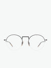 Thom Browne Black Iron Hingless Round Shape Optical Glasses | A