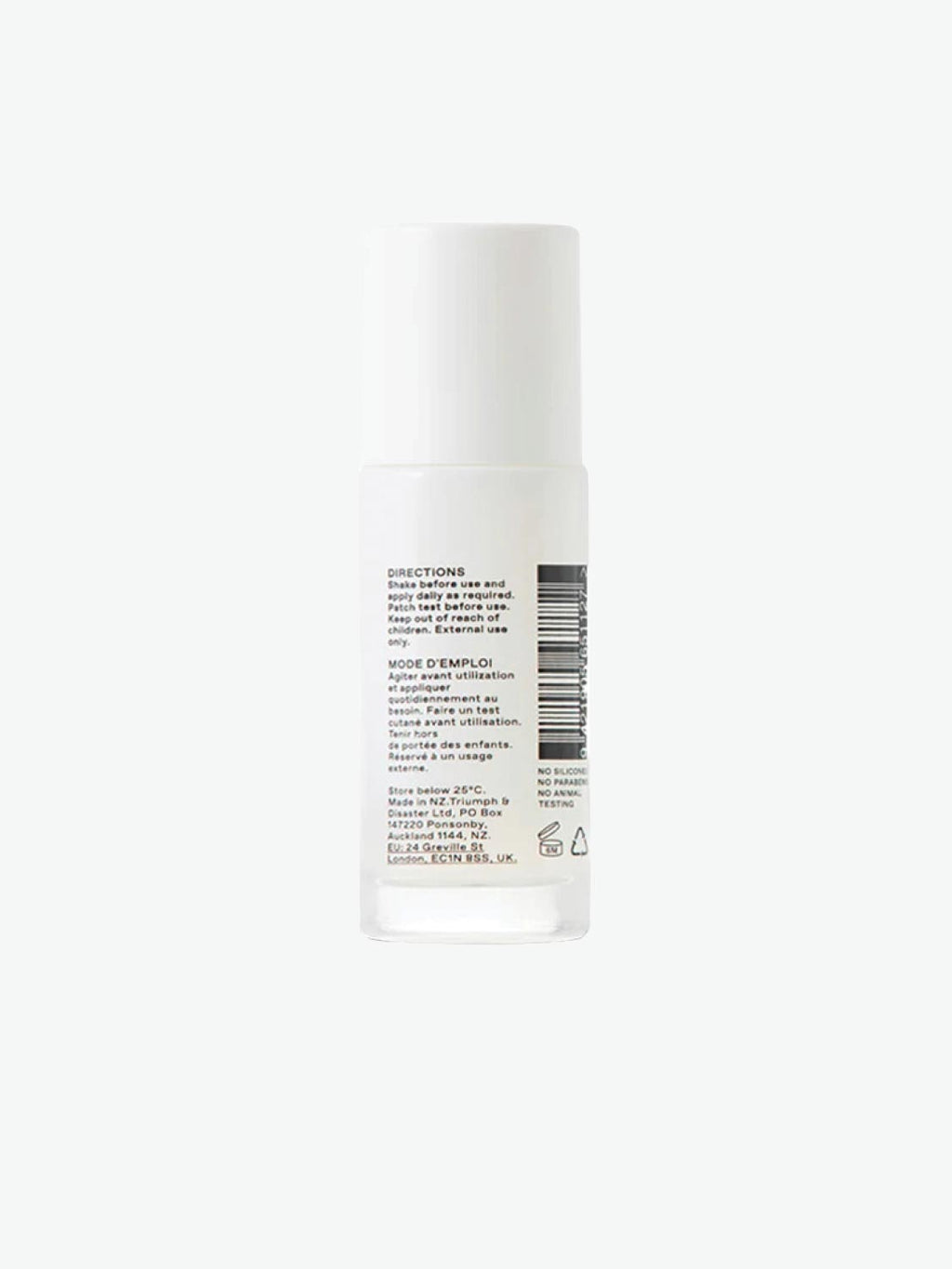 Triumph and Disaster Blanco Roll-On Deodorant