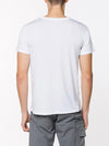 Modal Blend V-neck Pocket T-shirt White | D