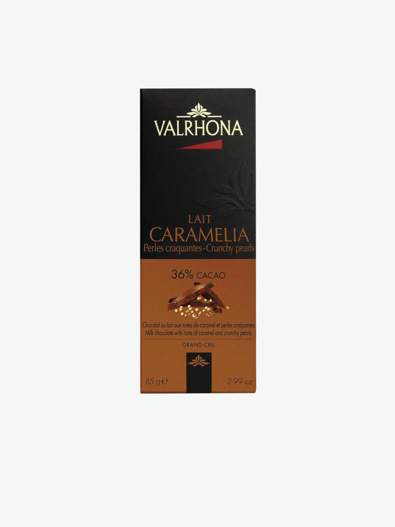 Valrhona Caramelia Milk Chocolate with Crunchy Pearls | A