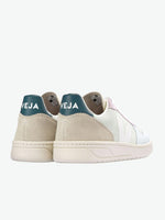 Veja V-10 Suede Jade White Multico